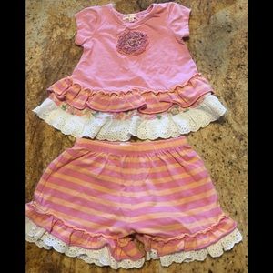 🌷 Mimi & Maggie 18mo 2pc outfit 🌷
